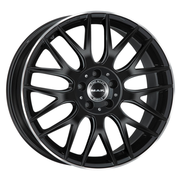 MAK Arrow Gloss Black Mirror Ring 8x20 5x112 ET48 CB66,6 (Long Bolt) R14 1050 kg F8020OWGL48WS3X