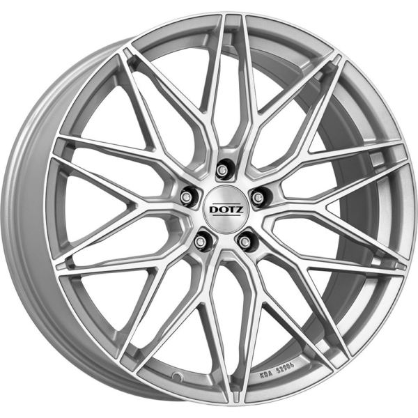 Dotz Suzuka blaze Silver/polished 9x20 5x120 ET30 CB72,6 60° 740 kg OSU0M9SP30