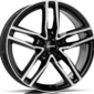 Alutec Ikenu diamond-black frontpolished 8x19 5x112 ET20 CB66,6 R14 785 kg IKE80920M83-1