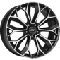 AEZ Leipzig dark Black/polished 9,5x21 5x108 ET36 CB63,4 60° 1045 kg ALE1NHBP36