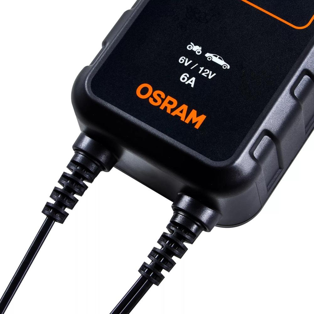 OSRAM BATTERYcharge 906 išmanusis įkroviklis, 6/12 V, 6 A - Image 3