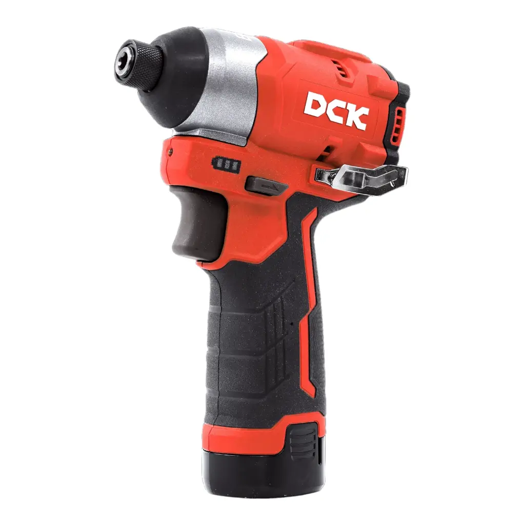 DCK KDPL04-8EK smūginis suktuvas, 12 V, 140 Nm, 2×2 Ah - Image 2