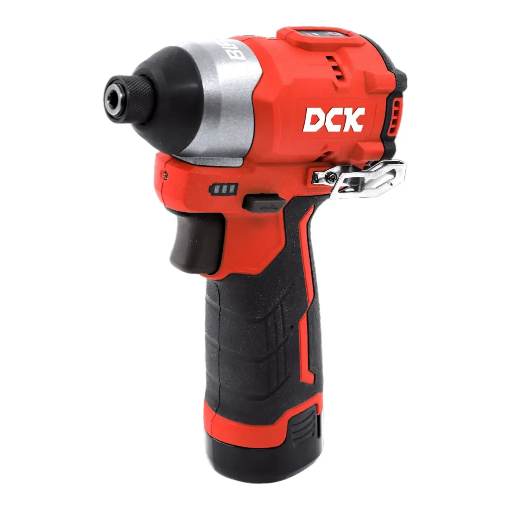 DCK KDPL04-8EK smūginis suktuvas, 12 V, 140 Nm, 2×2 Ah - Image 4