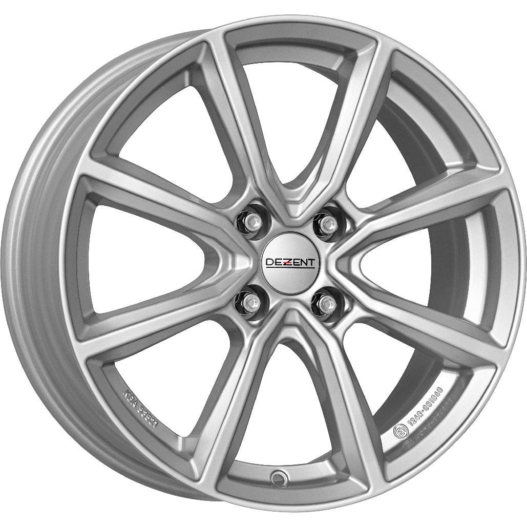 Dezent TN R15 5.5J 4x100 ET40 CB54.1 Silver